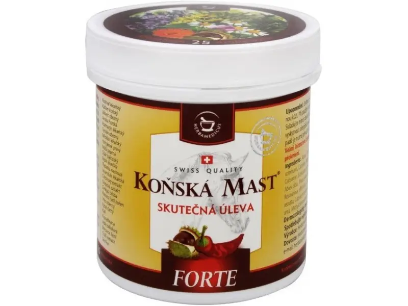 KONSKÁ MASŤ FORTE HREJIVÁ 250 ml