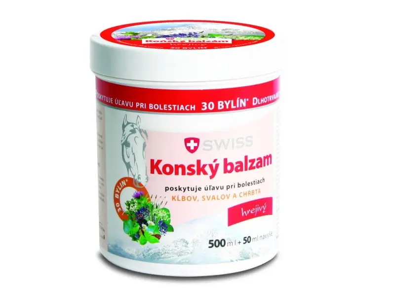 SWISS KONSKÝ BALZAM HREJIVÝ 250+50 ML 