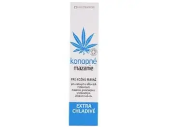 Konopné mazanie extra chladivé 250ML