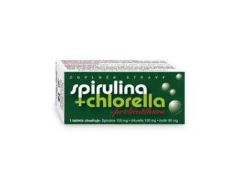 Naturvita SPIRULINA + CHLORELLA + PREBIOTIKUM 90 TBL