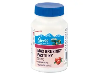 SWISS MAX BRUSNICE CMÚĽACIE PASTILKY 30X250 MG