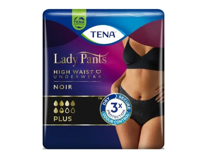 TENA Lady Pants PLUS NOIR LARGE (čierne) 1x8 ks