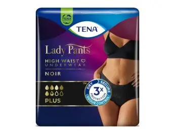 TENA Lady Pants PLUS NOIR LARGE (čierne) 8 ks