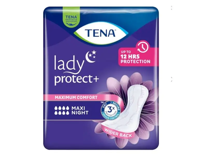 TENA Lady Maxi Night vložky 12ks - 1balenie