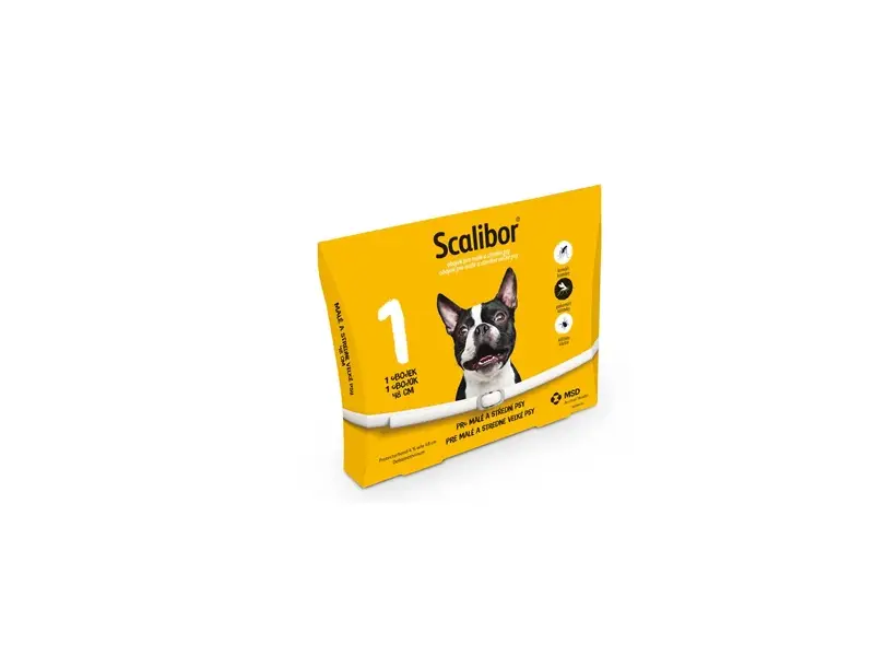 SCALIBOR Protectorband 1×1 ks, obojok proti parazitom 48 cm