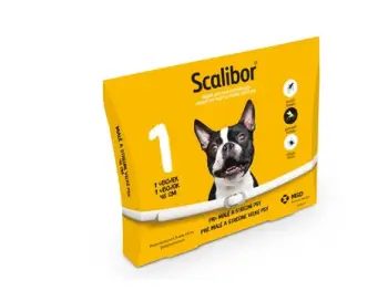 SCALIBOR Protectorband 1×1 ks, obojok proti parazitom 48 cm