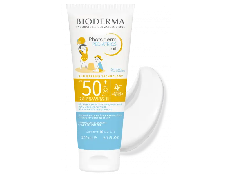 BIODERMA Photoderm pediatrics mlieko SPF50+ od 12 mesiacov 100 ml