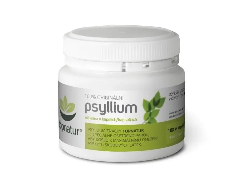 TOPNATUR PSYLLIUM  100 ks kapsuly