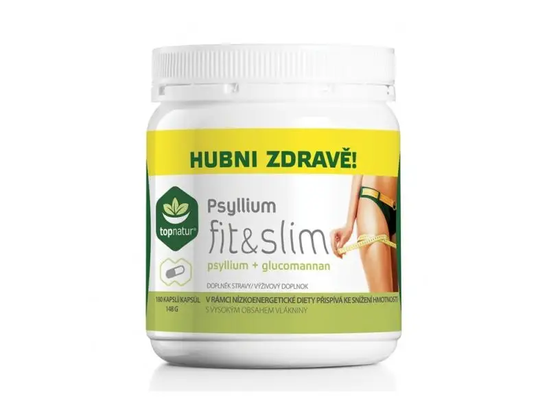 TOPNATUR PSYLLIUM FIT&SLIM 180 kapsúl