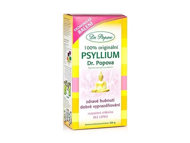 DR. POPOV PSYLLIUM 120 kapsúl