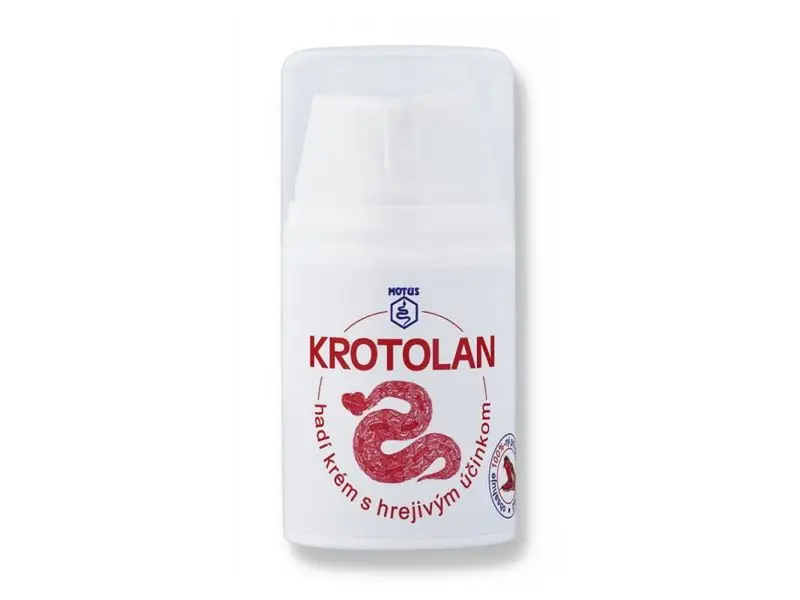 KROTOLAN hadí krém s hrejivým účinkom 50 ml