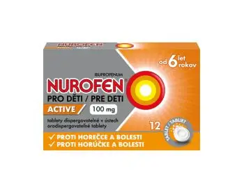 NUROFEN PRE DETI ACTIVE 100MG 12TBL