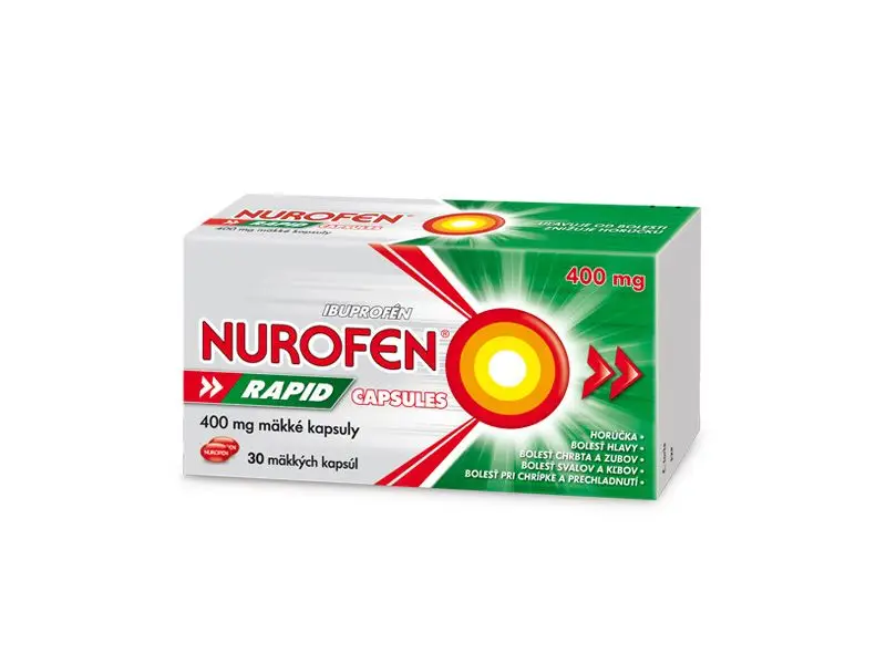 NUROFEN Rapid 400 mg Capsules 30ks