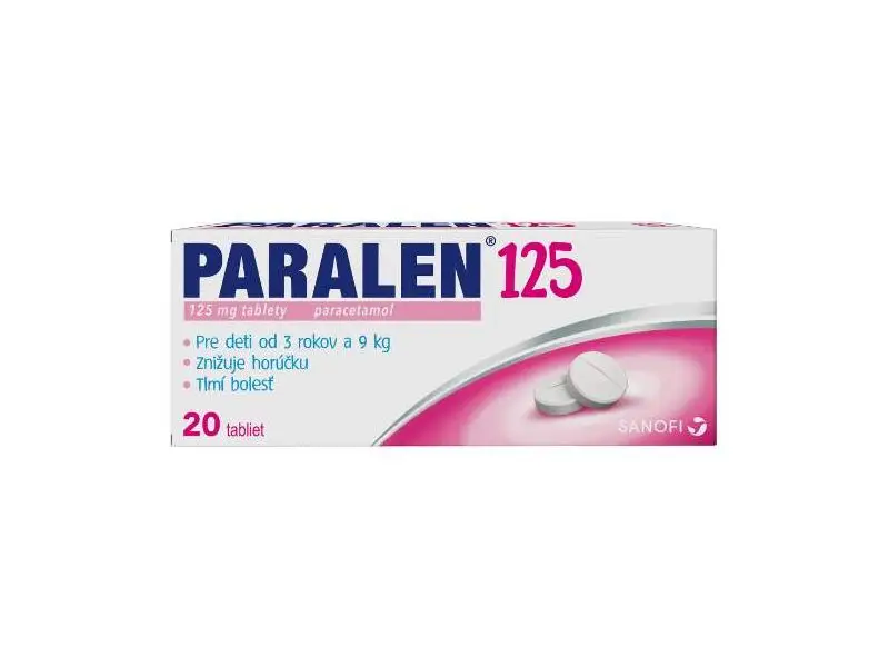 Paralen 125 20 tbl