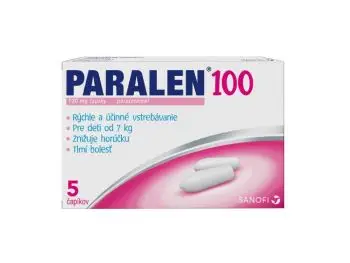 Paralen ČÍPKY 5x100mg