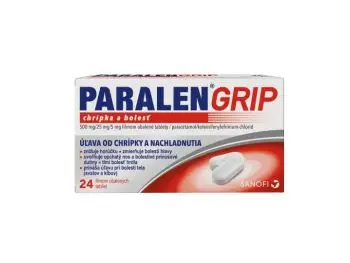 Paralen GRIP CHRÍPKA A BOLESŤ 24tbl