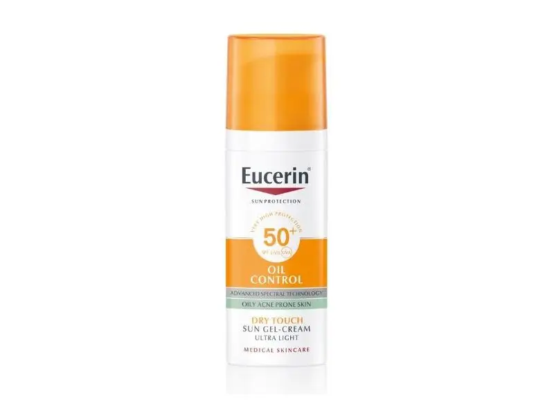 Eucerin SUN krémový gél Dry Touch OIL CONTROL SPF 50+, 50 ml
