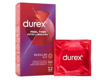 DUREX FEEL THIN extra lubrikated 12ks