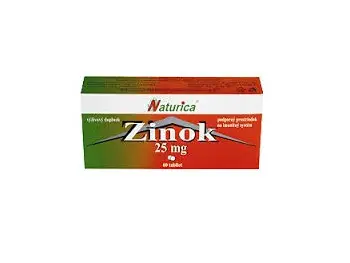 Naturica ZINOK 25 mg 60 tabliet