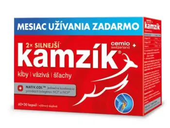 Cemio KAMZÍK silnejší 60+30 kapsúl, LETO 2025