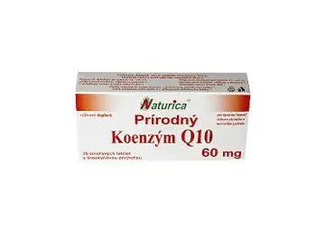 Prírodný KOENZÝM Q10 60 mg 30 tbl. s broskyňovou príchuťou