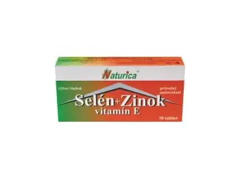 Selén + Zinok + vitamín E prírodný antioxidant 30 tbl