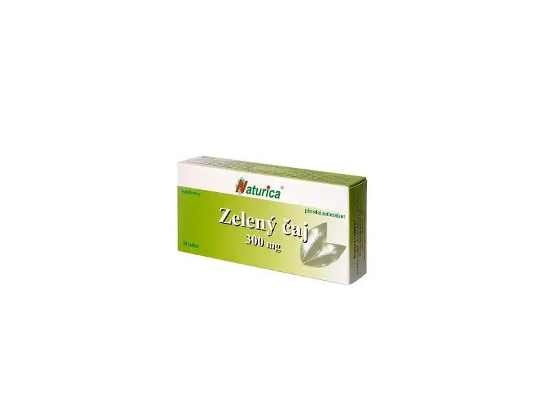 Zelený čaj 300 mg, 200 mg EGCG prírodný spaľovač tuku a antioxidant 30 tbl