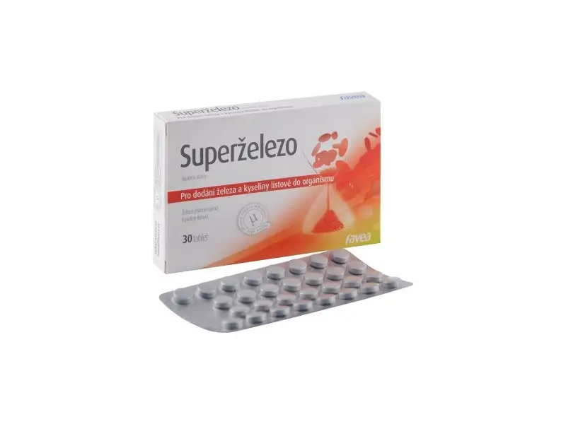 FAVEA SUPERŽELEZO FORTE 30 TBL