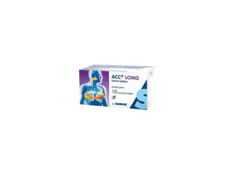 ACC LONG 600 MG ŠUMIVÉ TABLETY 6 ks