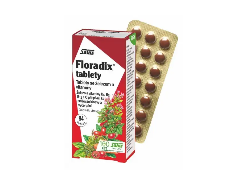 Salus Floradix Železo 84tbl