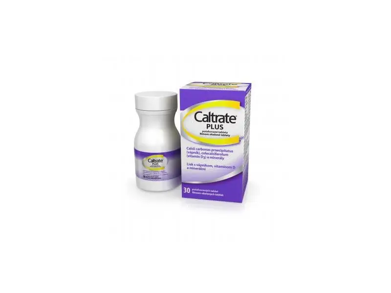 CALTRATE PLUS tbl flm (fľaša HDPE) 30 ks