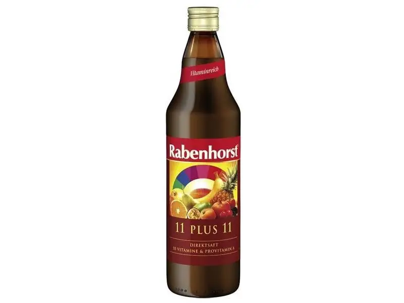 Rabenhorst 11 plus 11 žltý multivitamín 750ml