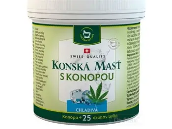 KONSKÁ MASŤ S KONOPOU CHLADIVÁ 250 ML