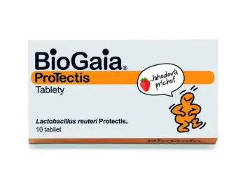 BioGaia ProTectis Žuvacie tablety citrónovou príchuťou 10tbl