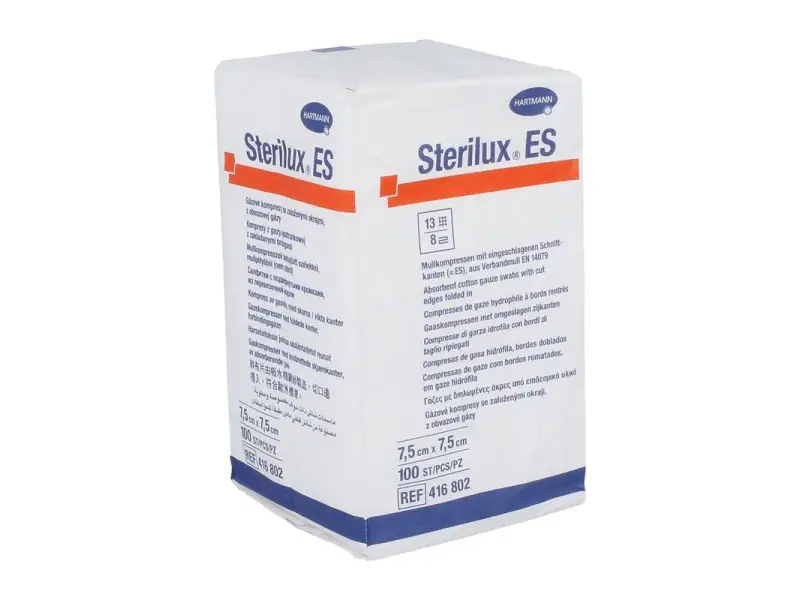 STERILUX ES nesterilný  7,5cmx7,5cm  1x100ks