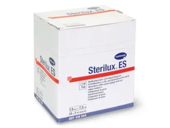 STERILUX ES STERILNÝ 7,5cmx7,5cm 25x2ks (50)