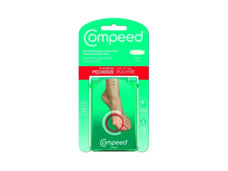 COMPEED náplasť na pľuzgiere malá 1x6ks