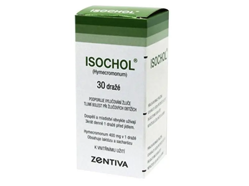 ISOCHOL 30 tbl x 400 mg