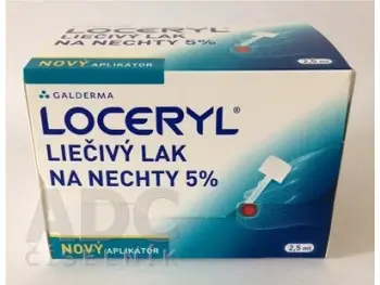 LOCERYL liečivý lak na nechty 1,25ml