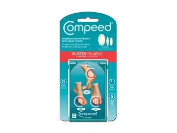 COMPEED náplasť na pľuzgiere MIX 5ks (rôzne veľkosti)