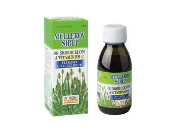 MÜLLEROV SIRUP SO SKOROCELOM A VITAMÍNOM C 320 g