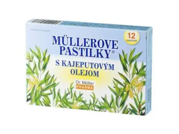 Müllerove pastilky s kajeputovým olejom 12 tbl