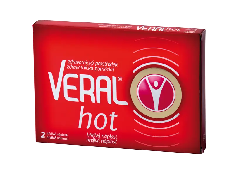 VERAL HOT HREJIVA NÁPLASŤ 2ks