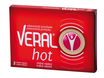 VERAL HOT HREJIVA NÁPLASŤ 2ks