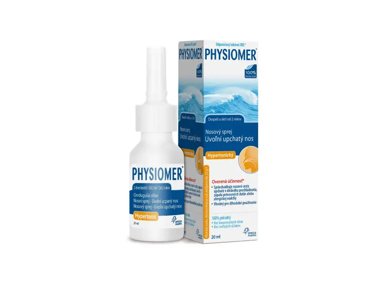 PHYSIOMER NOSOVY SPREJ HYPERTONICKY 20ml