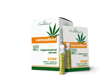 Cannaderm Cannadent regeneračné sérum 10 x 1,5 ml