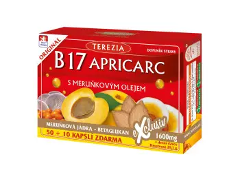 TEREZIA B17 APRICARC s marhuľovým olejom cps 1x60 ks