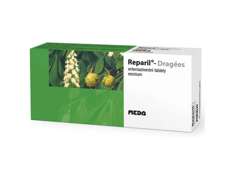 REPARIL DRAGÉES 20mg 40tbl