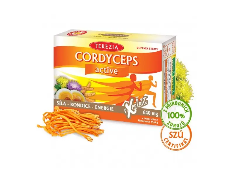 Cordyceps active 60cps Terezia Company