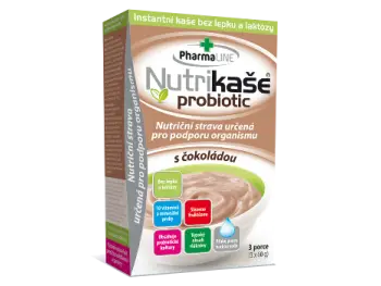 NUTRIKAŠA PROBIOTIC S ČOKOLÁDOU 3x60 g